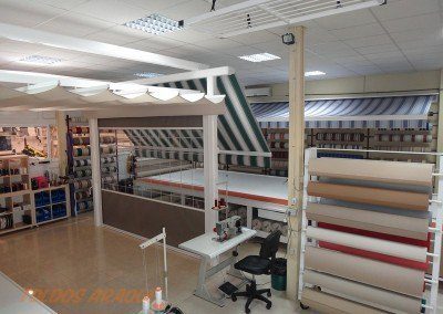 Empresa Toldos en Madrid  instaladores  NUESTRA FABRICA - Fábrica de toldos  