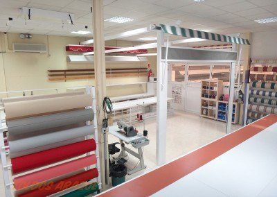 Empresa Toldos en Madrid  instaladores  NUESTRA FABRICA - Fábrica de toldos  