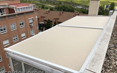 Instalación de 2 toldos veranda en Madrid