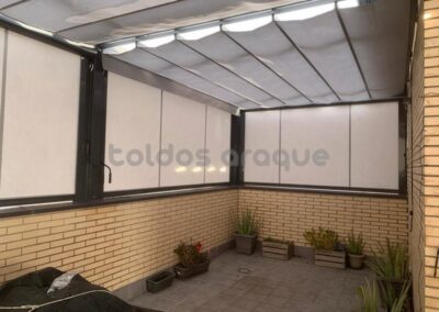 TOLDO CORTAVIENTOS COFRE MADRID PERGOLAS 100 X 100 Y CORTAVIENTOS COFRE EN VALDEMORO MADRID 10