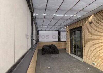 TOLDO CORTAVIENTOS COFRE MADRID PERGOLAS 100 X 100 Y CORTAVIENTOS COFRE EN VALDEMORO MADRID 14