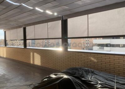 TOLDO CORTAVIENTOS COFRE MADRID PERGOLAS 100 X 100 Y CORTAVIENTOS COFRE EN VALDEMORO MADRID 17